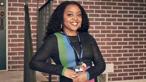 Quinta Brunson in Abbott Elementary.