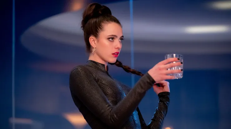 Margaret Qualley in The Substance.