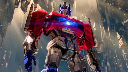 Chris Hemsworth in "Transformers One".