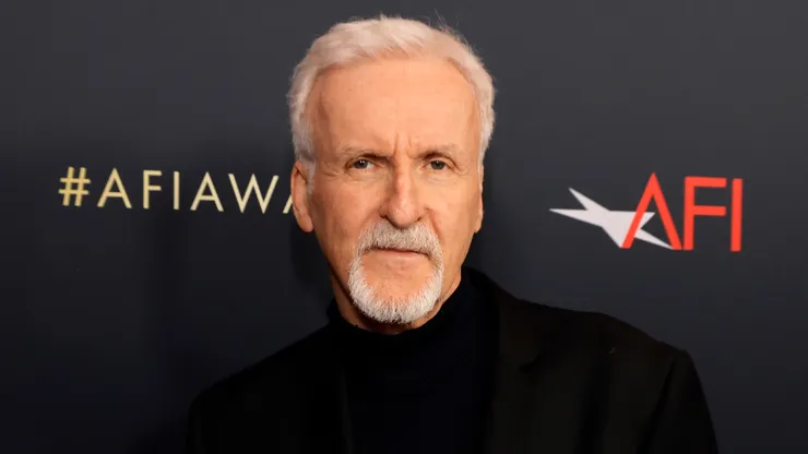 James Cameron attends the AFI Awards Luncheon at Four Seasons Hotel Los Angeles at Beverly Hills on January 13, 2023 in Los Angeles, California.