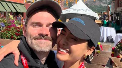 Rob Lowry and Brianne Tju. (Source: @robertlowry)