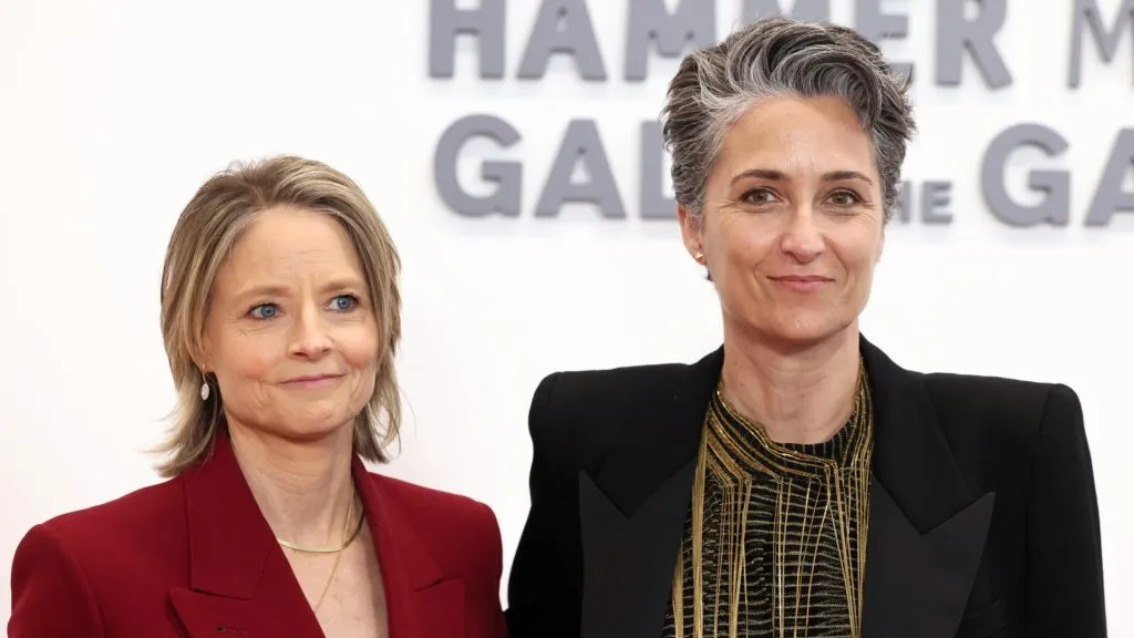 Jodie Foster and Alexandra Hedison