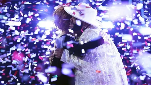 Reba McEntire and Asher HaVon in The Voice, Season 25.