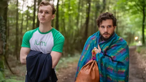 Harry Lawtey and Kit Harington in Industry, Season 3.