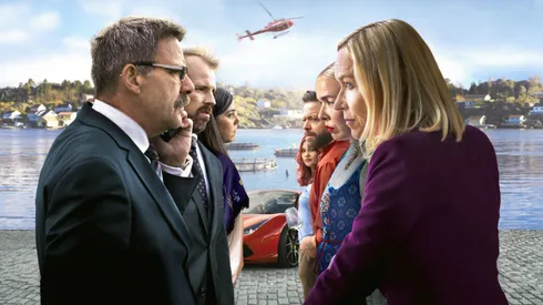 The cast of "Billionaire Island".