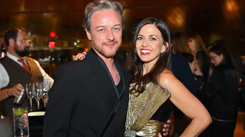 James McAvoy and Lisa Liberati attend Universal Pictures and Blumhouse present the SPEAK NO EVIL premiere at DGA Theatre on September 09, 2024.