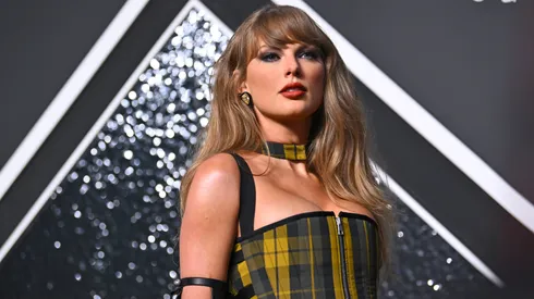 Taylor Swift attends the 2024 MTV Video Music Awards at UBS Arena on September 11, 2024.