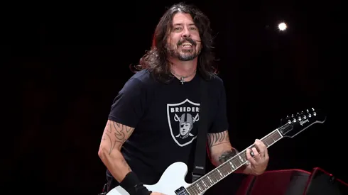 Dave Grohl of Foo Fighters performs onstage during Harley-Davidson's Homecoming Festival - Day 2 at Veterans Park on July 15, 2023.