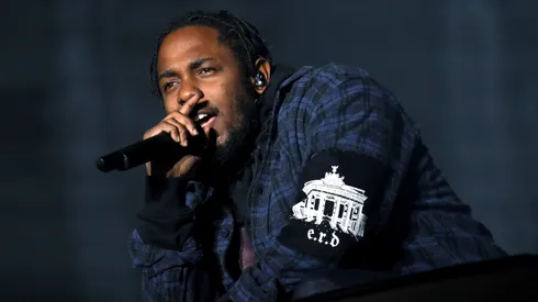 Kendrick Lamar performs on the Samsung Stage during day two at Austin City Limits Music Festival 2016 at Zilker Park on October 1, 2016 in Austin, Texas.