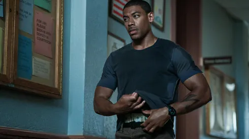 Aaron Pierre in Rebel Ridge.