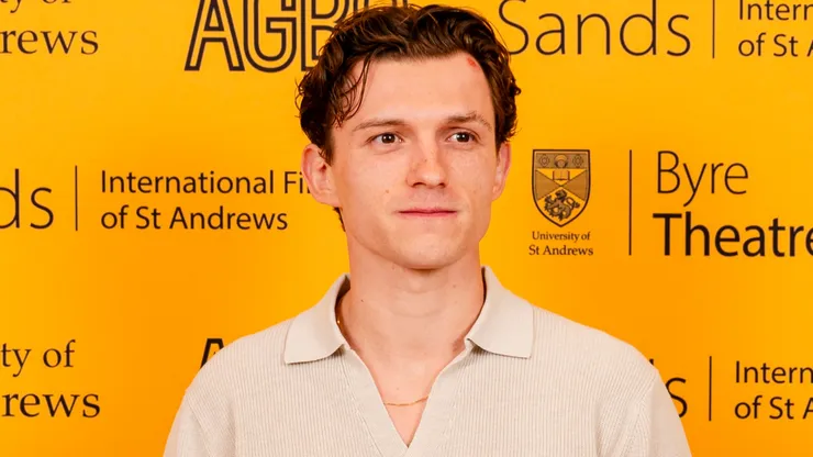 Tom Holland attends the Opening Night of the Sands: International Film Festival of St Andrews on April 19, 2024.