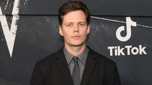 Bill Skarsgård attends the world premiere of "The Crow" at Village East by Angelika on August 20, 2024.