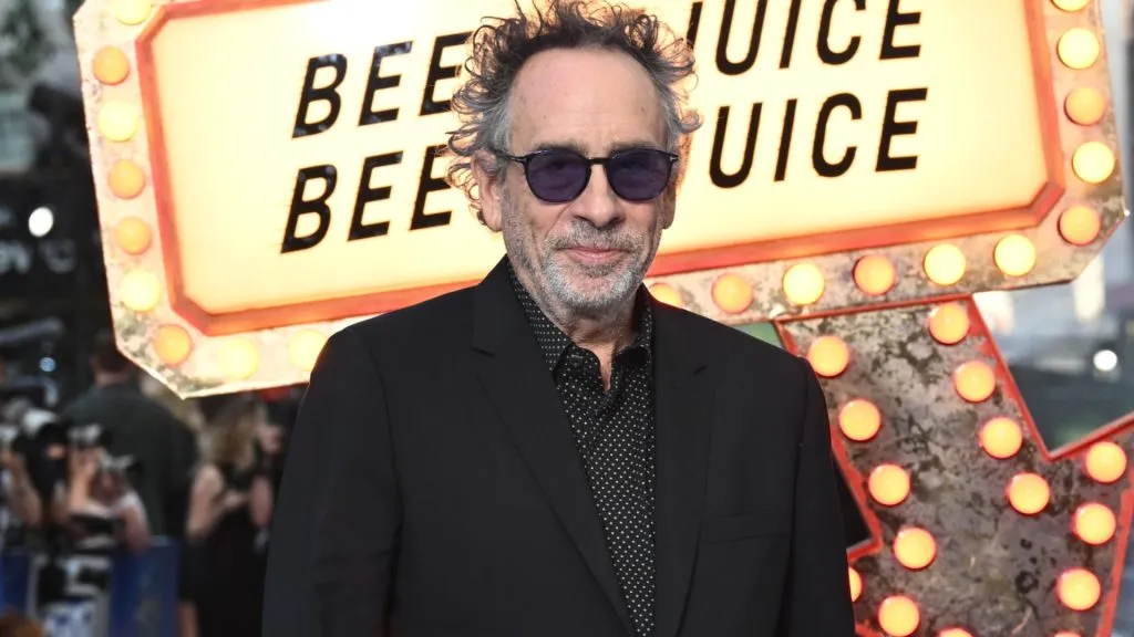 Tim Burton attends the UK Premiere of “Beetlejuice Beetlejuice” at the Cineworld Leicester Square on August 29, 2024. (Source: Gareth Cattermole/Getty Images)