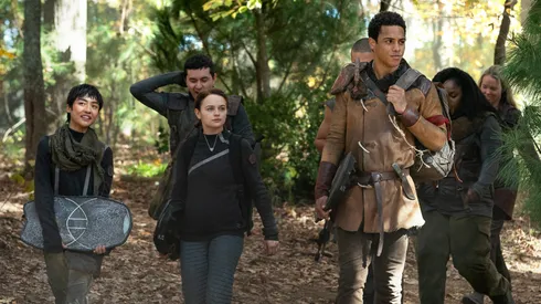 Joey King, Brianne Tju, Zamani Wilder, Keith Powers and Joseph Echavarria in Uglies.