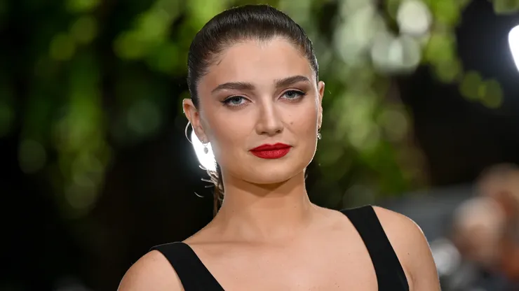 Eve Hewson attends the UK Premiere of "The Perfect Couple" at the BFI IMAX Waterloo on September 02, 2024.
