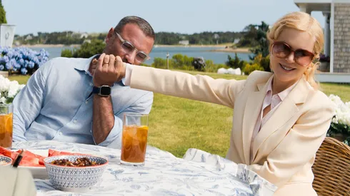 Nicole Kidman and Liev Schreiber in The Perfect Couple.