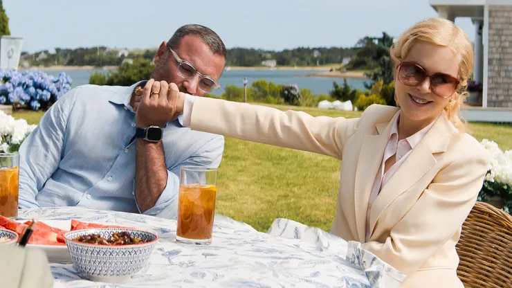 Nicole Kidman and Liev Schreiber in The Perfect Couple.