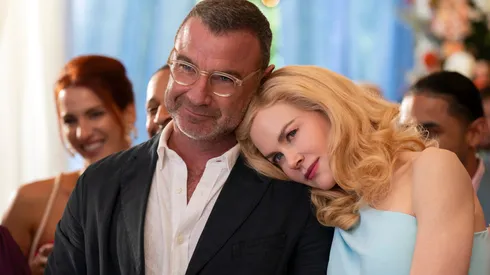 Nicole Kidman and Liev Schreiber in The Perfect Couple.