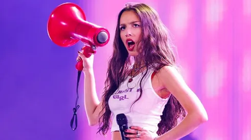 Olivia Rodrigo at the GUTS World Tour in 2024.