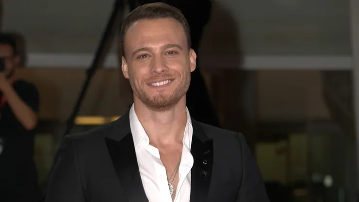 Kerem Bürsin attends the "Stranger Eyes" red carpet during the 81st Venice International Film Festival at Palazzo del Cinema on September 05, 2024.
