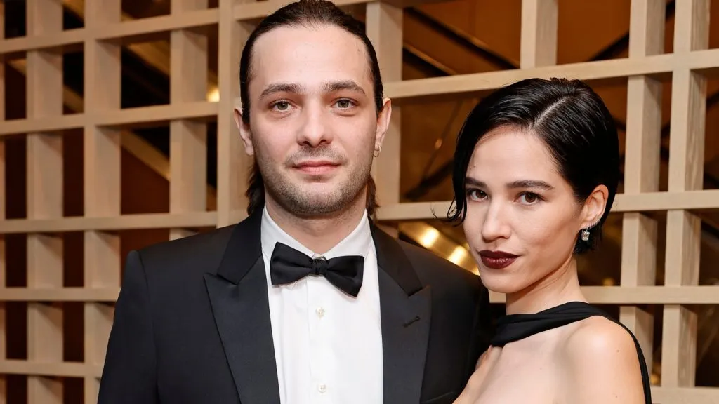 Miles Joris-Peyrafitte and Kelsey Asbille Chow attend the 28th Annual Critics Choice Awards at Fairmont Century Plaza on January 15, 2023. (Source: Emma McIntyre/Getty Images for Critics Choice Association)