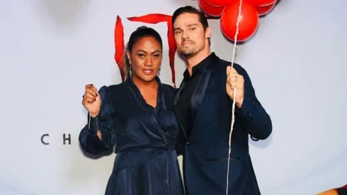 Jay Ryan and his wife Dianna Fuemana.