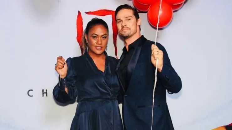 Jay Ryan and his wife Dianna Fuemana.