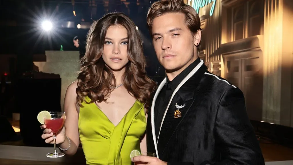 Barbara Palvin and Dylan Sprouse attend as Tiffany &amp; Co. Celebrates the reopening of NYC Flagship store, The Landmark on April 27, 2023. (Source: Jamie McCarthy/Getty Images for Tiffany &amp; Co.)