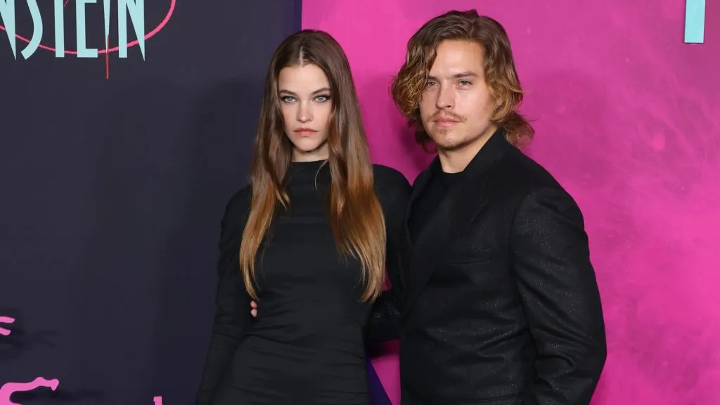 Barbara Palvin and Dylan Sprouse attend the Los Angeles special screening of Focus Features’ “Lisa Frankenstein” at Hollywood Athletic Club on February 05, 2024. (Source: Leon Bennett/Getty Images)