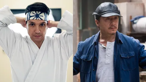 Ralph Macchio and Jackie Chan