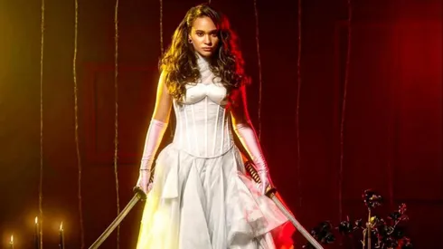 Aurora Ribero in The Shadow Strays.