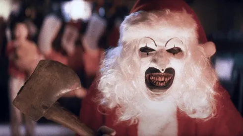 David Howard Thornton as Art the Clown in Terrifier 3.