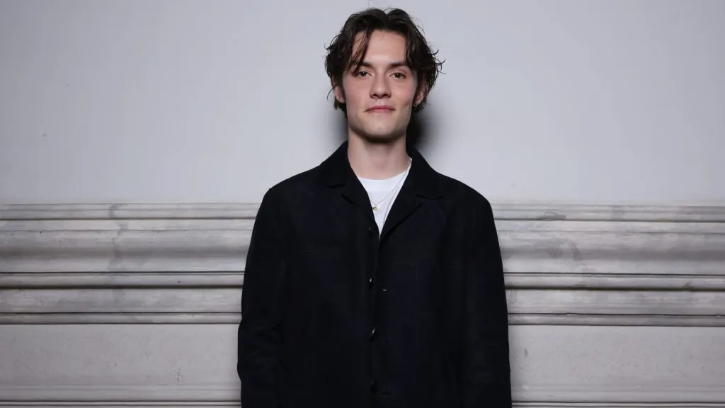 Louis Partridge attends the Miu Miu Women’s Tales dinner during the 81st Venice International Film Festival on August 31, 2024. (Source: Victor Boyko/Getty Images for Miu Miu)