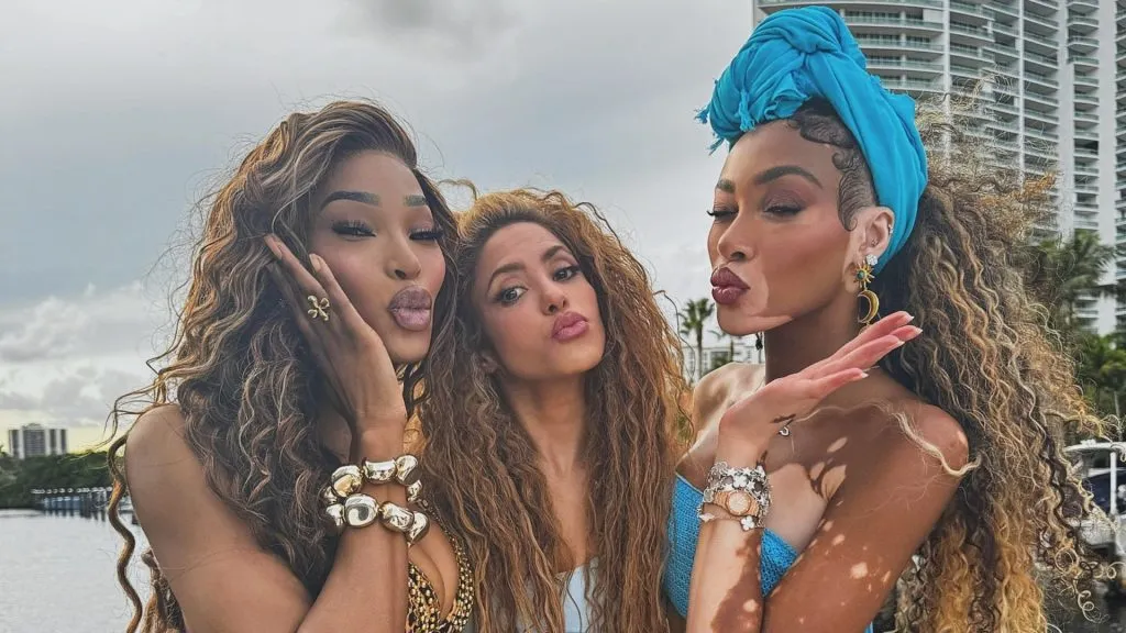 Shannon, Shakira and Winnie Harlow
