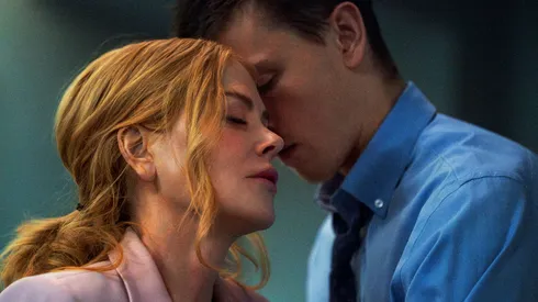 Nicole Kidman and Harris Dickinson in Babygirl.