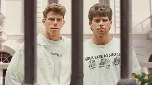 Lyle and Erik Menéndez in The Menendez Brothers.