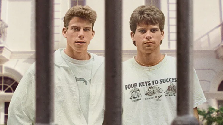 Lyle and Erik Menéndez in The Menendez Brothers.