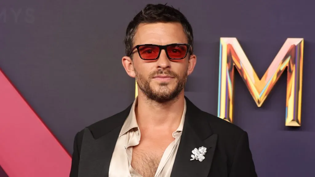 Jonathan Bailey attends the 76th Primetime Emmy Awards at Peacock Theater on September 15, 2024. (Source: Amy Sussman/Getty Images)