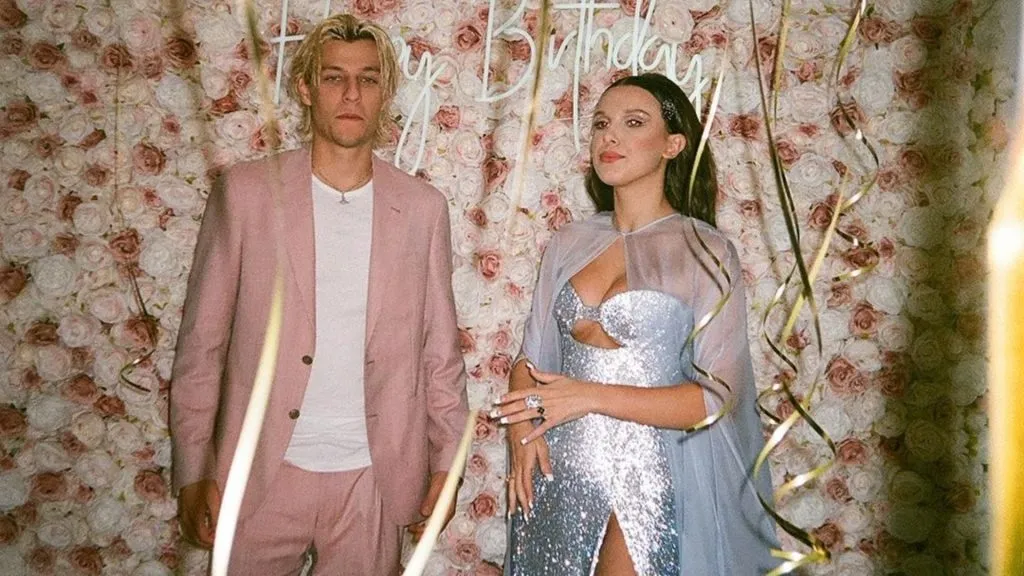 Millie Bobby Brown and Jake Bongiovi in 2022. (Source: @jakebongiovi)