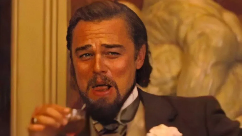 Leonardo DiCaprio in “Django Unchained” (Source: Reddit)