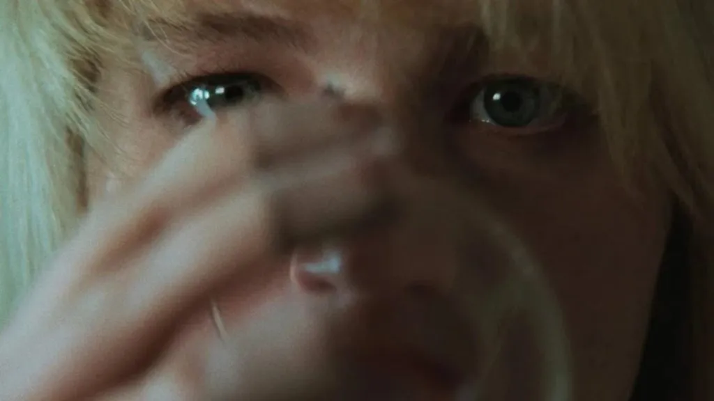 Jennifer Lawrence in “Die, My Love” (Source: MUBI)