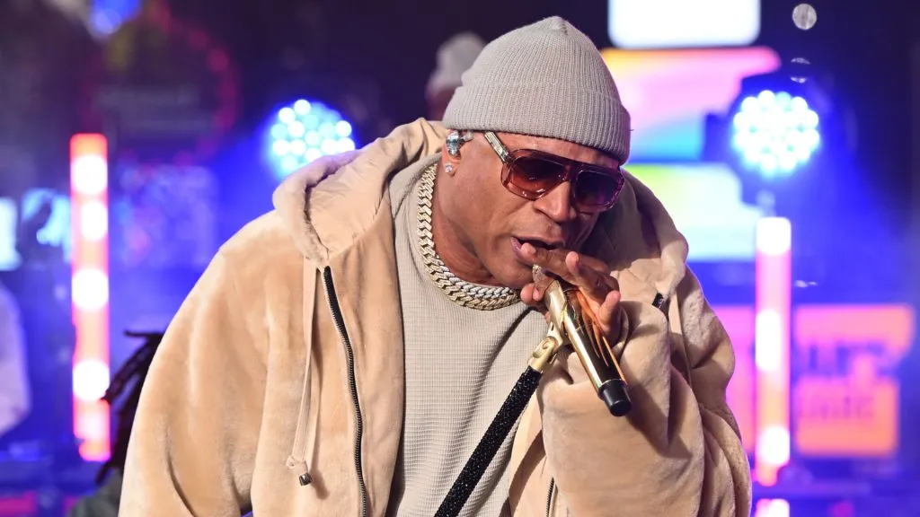 LL Cool J performs during the Times Square New Year’s Eve 2024 Celebration on December 31, 2023 in New York City. (Photo by Noam Galai/Getty Images)