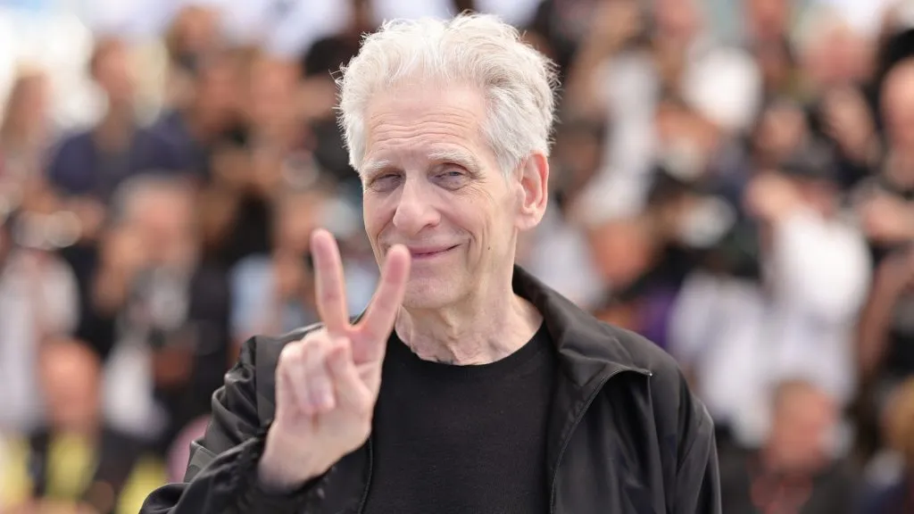 Director David Cronenberg attends the “The Shrouds” (Les Linceuls) Photocall at the 77th annual Cannes Film Festival at Palais des Festivals on May 21, 2024 in Cannes, France. (Photo by Andreas Rentz/Getty Images)