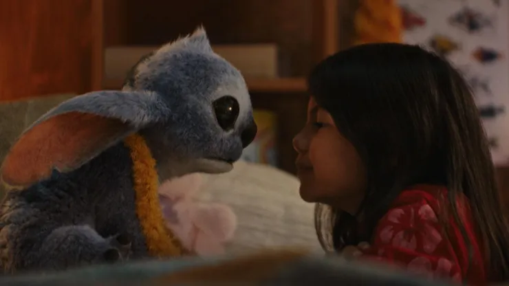 Chris Sanders and Maia Kealoha in "Lilo and Stitch"