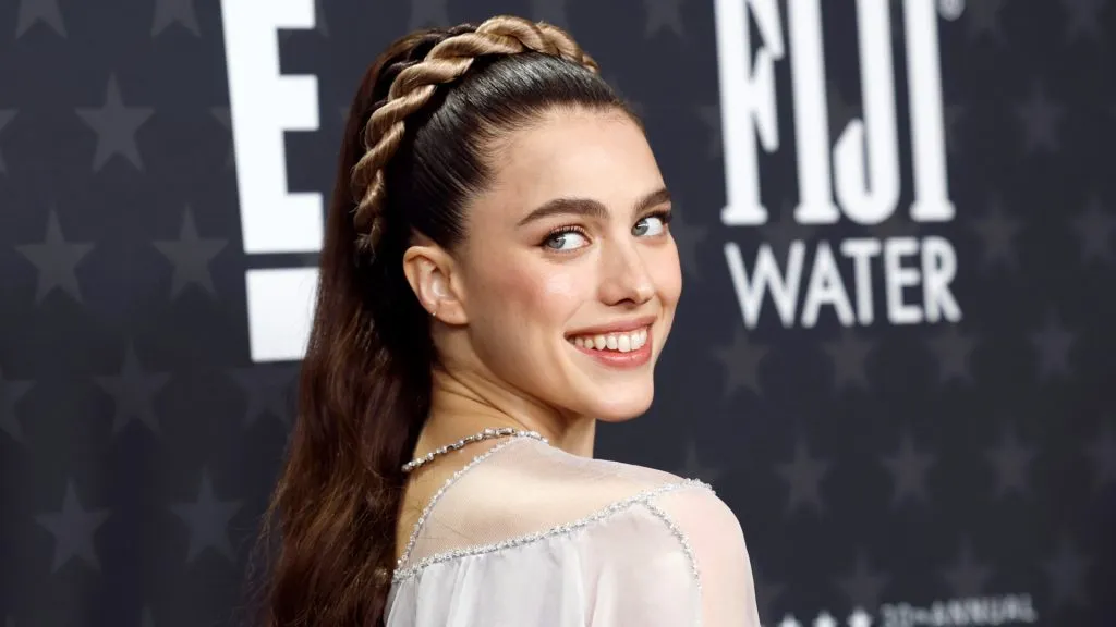 Margaret Qualley attends the 30th Annual Critics Choice Awards at Barker Hangar on February 07, 2025 in Santa Monica, California. (Photo by Frazer Harrison/Getty Images)