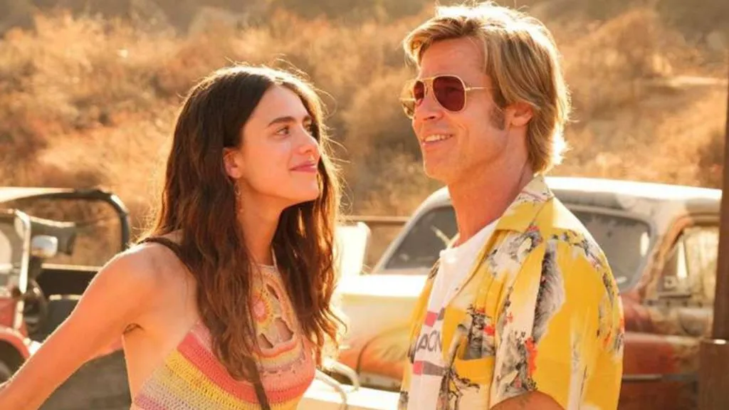 Margaret Qualley and Brad Pitt in “Once Upon a Time in Hollywood” (Source: IMDb)