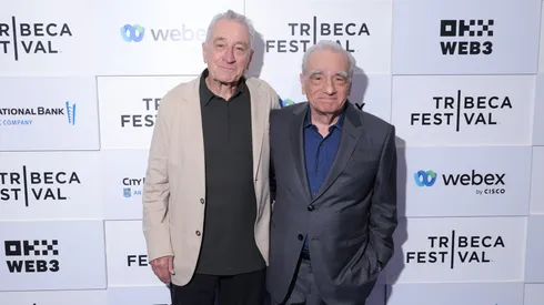 Robert De Niro and Martin Scorsese attend the "Mean Streets" Screening during the 2024 Tribeca Festival at Beacon Theatre on June 15, 2024 in New York City. (Photo by Michael Loccisano/Getty Images for Tribeca Festival)