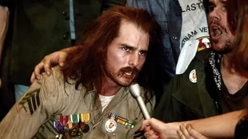 Tom Cruise in "Born on the Fourth of July"