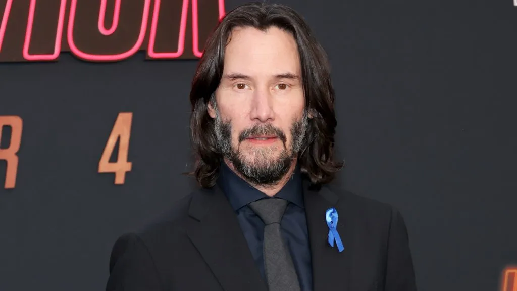 Keanu Reeves attends the Los Angeles Premiere of Lionsgate’s “John Wick: Chapter 4” at TCL Chinese Theatre on March 20, 2023 in Hollywood, California. (Photo by Monica Schipper/Getty Images)