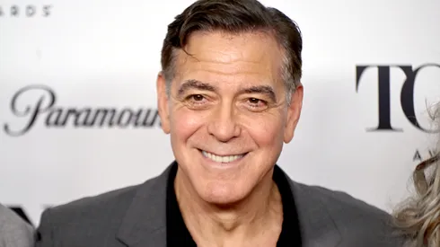 George Clooney attends the 78th Annual Tony Awards Meet The Nominees Press Event at Sofitel New York